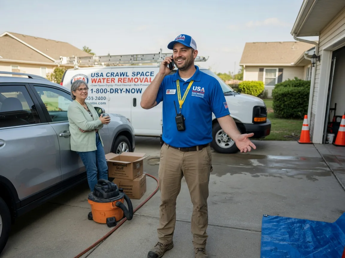 Crawl Space Water Removal Leonard, TX FAQs